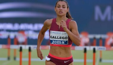 sara gallego smashes the spanish record of 400 meters hurdles
